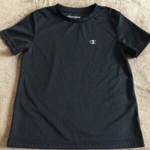 Sz 7 VGUC Champion Black Performance Tee